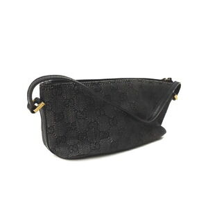 Gucci Accessory Pouch Denim Handbag GG